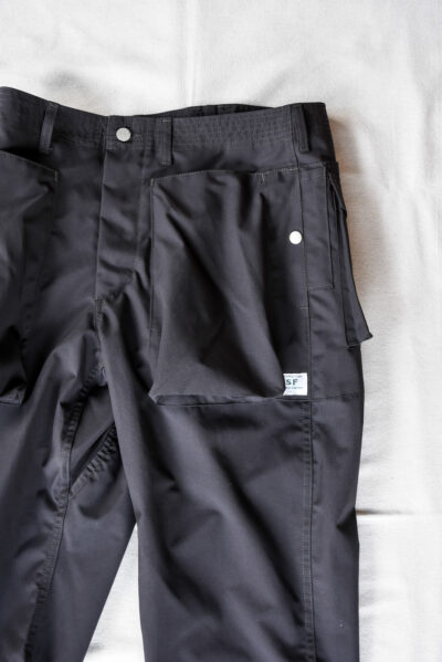 SASSAFRAS Digs Crew Pants 4/5 P/C Weather Charcoal