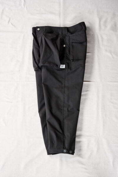 SASSAFRAS Digs Crew Pants 4/5 P/C Weather Charcoal