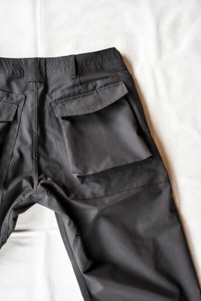 SASSAFRAS Digs Crew Pants 4/5 P/C Weather Charcoal