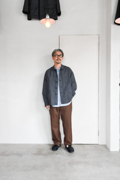 Post O’Alls POST Chinois Travail 2 Cotton Covert Grey