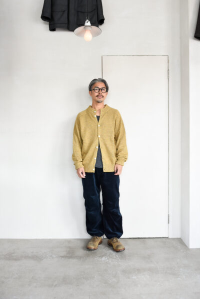 HOPPER’S BRUNCH 9W Corduroy Pants Navy