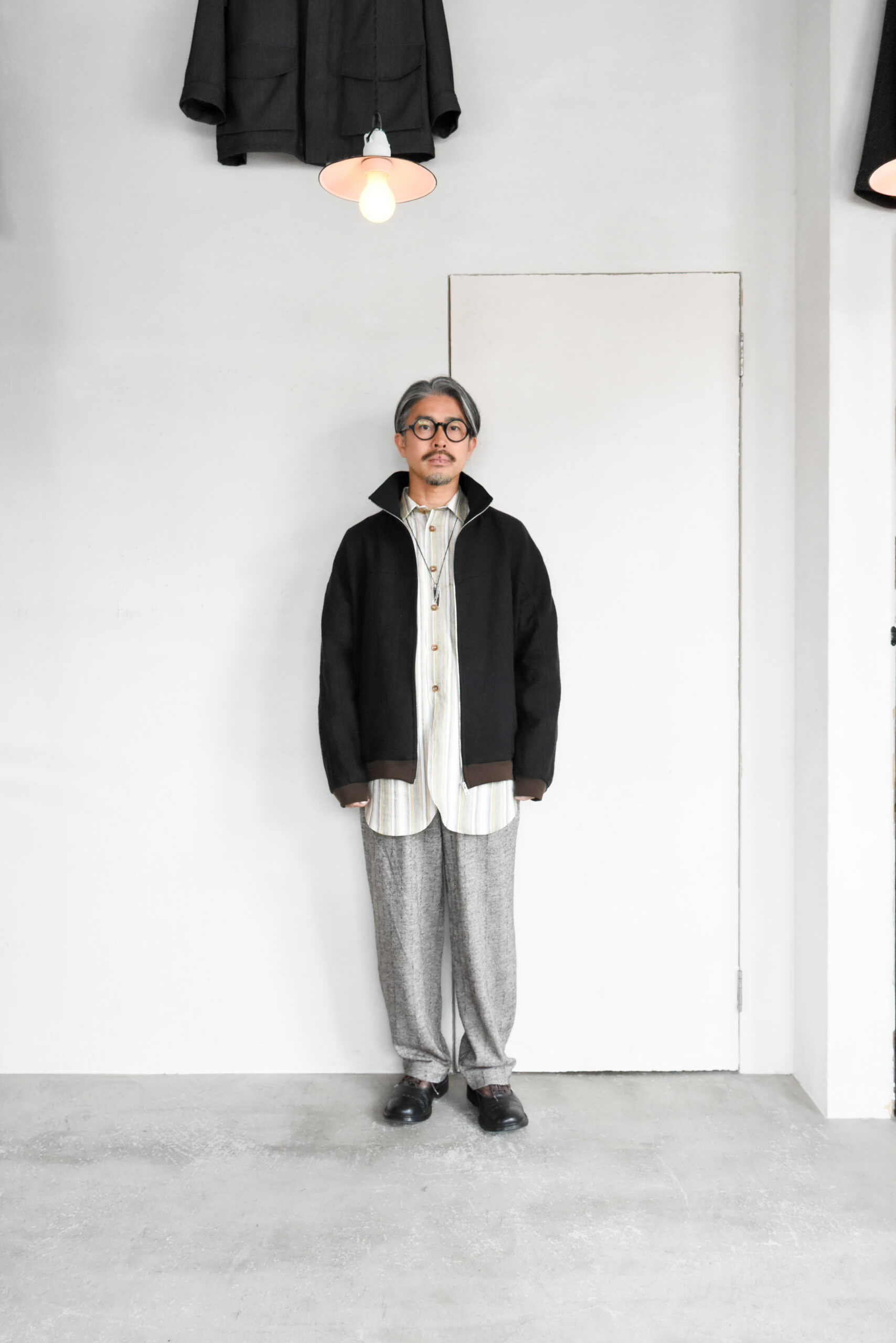 Frank Leder Dead Stock Limited Rare Vintage Fabric 2 Tuck Drawstring Trousers