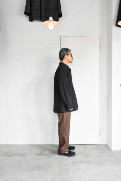 Conkers Field Shirt Supple Washed Ramie Cotton