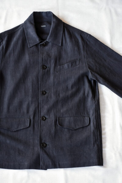 Conkers Field Shirt Supple Washed Ramie Cotton