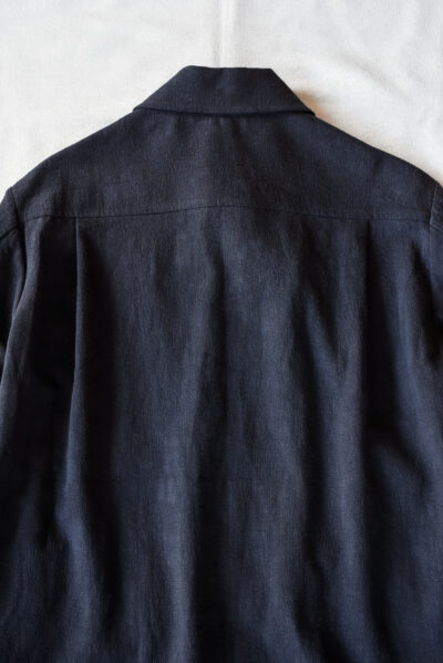 Conkers Field Shirt Supple Washed Ramie Cotton