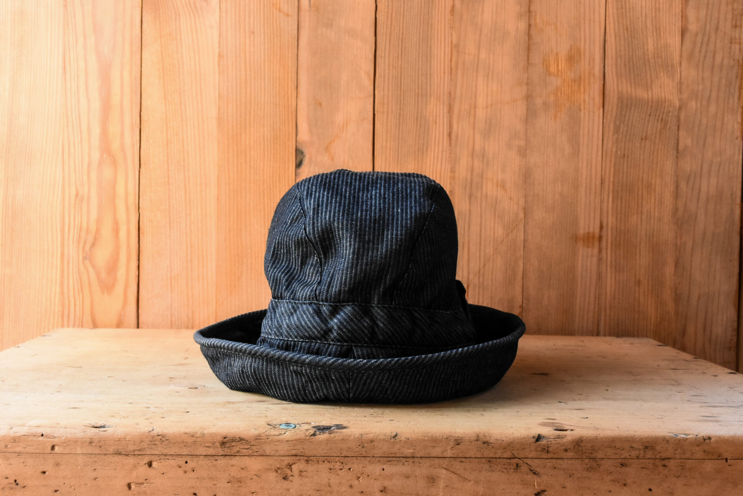 Conkers Fisherman’s Bucket Dead Stock Cotton Workman’s Stripe