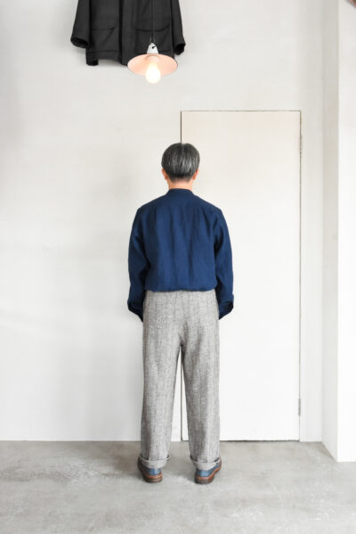 Frank Leder Dead Stock Limited Rare Vintage Fabric 2 Tuck Drawstring Trousers