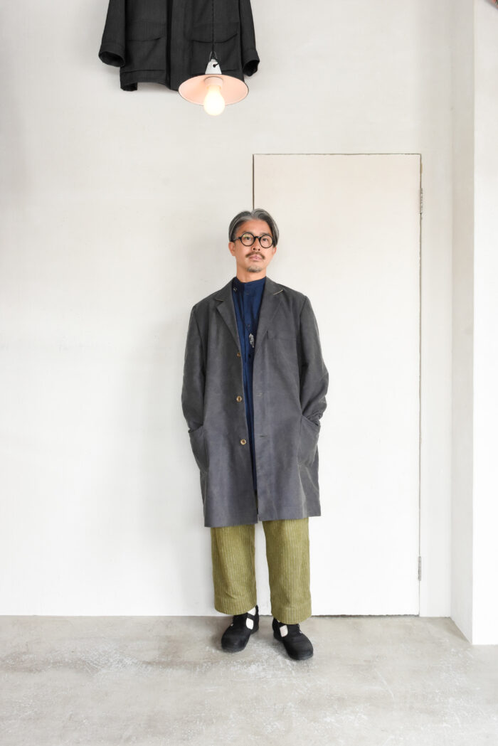 Frank Leder Vintage Striped Linen Pullover Shirt | kado〔カド