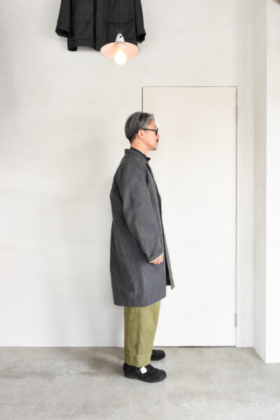 Frank Leder Washed Moleskin Chesterfield Coat