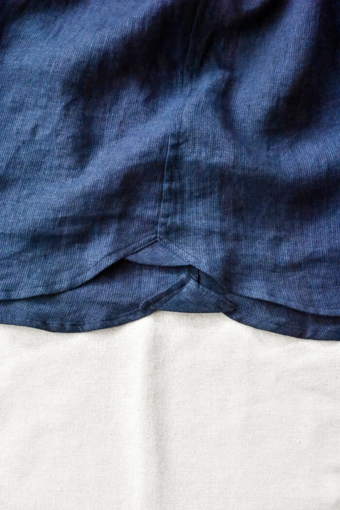 Frank Leder Vintage Striped Linen Pullover Shirt | kado〔カド