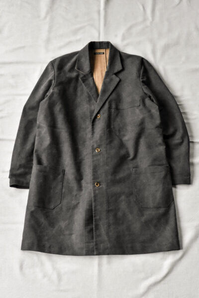 Frank Leder Washed Moleskin Chesterfield Coat
