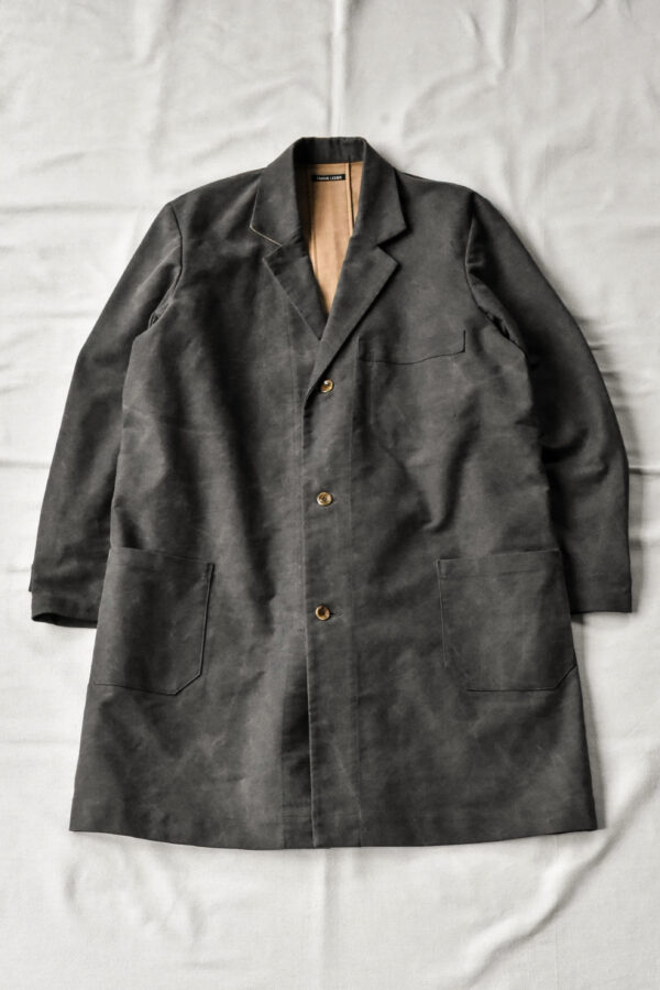 Frank Leder Washed Moleskin Chesterfield Coat