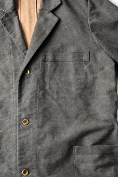 Frank Leder Washed Moleskin Chesterfield Coat