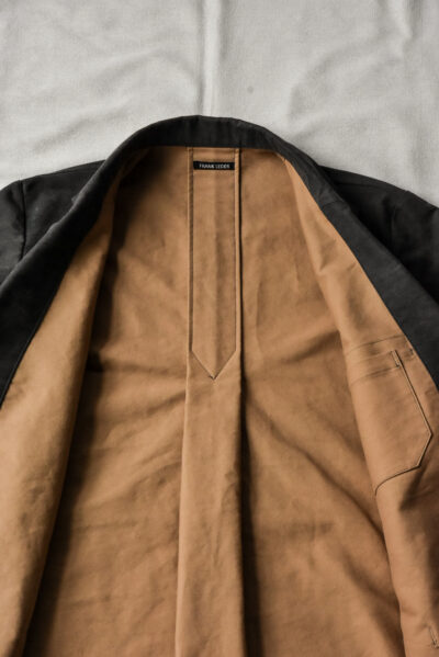 Frank Leder Washed Moleskin Chesterfield Coat