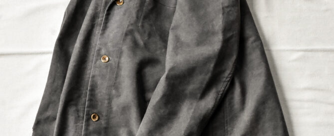 Frank Leder Washed Moleskin Chesterfield Coat