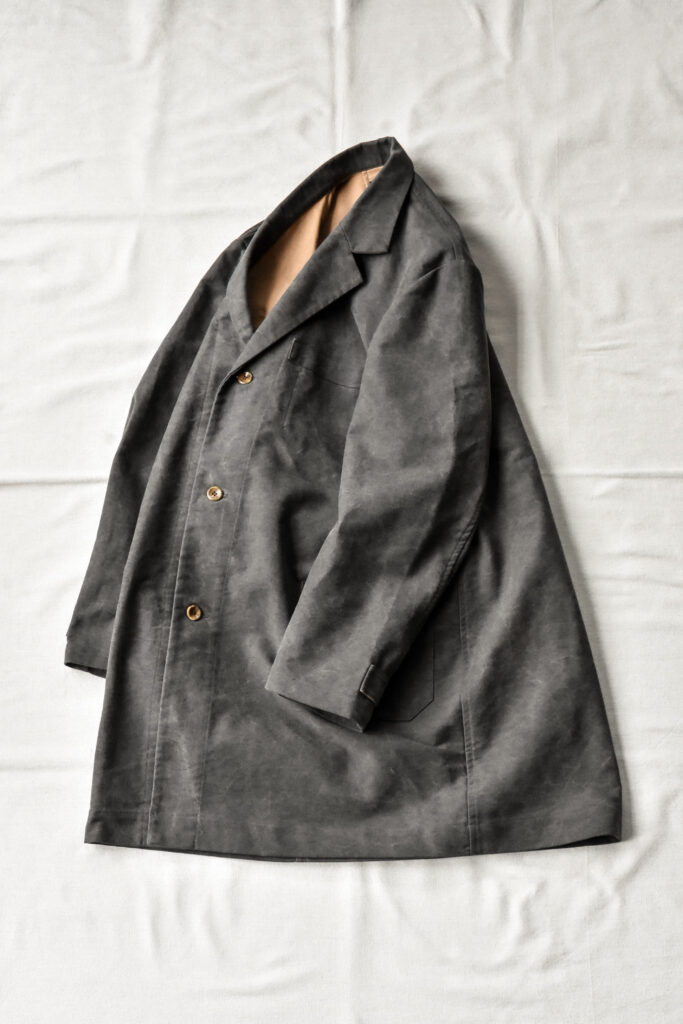 Frank Leder Washed Moleskin Chesterfield Coat