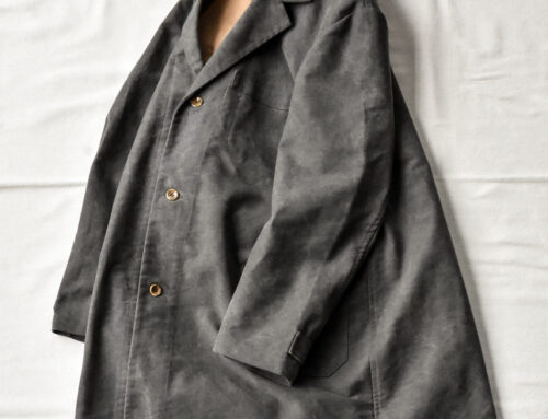 Frank Leder Washed Moleskin Chesterfield Coat