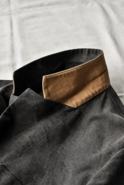 Frank Leder Washed Moleskin Chesterfield Coat