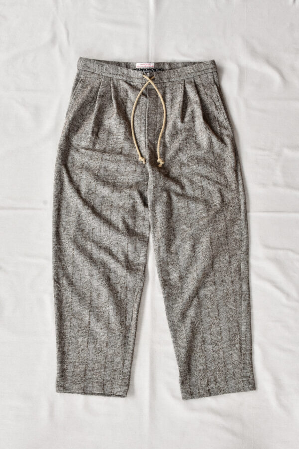 Frank Leder Dead Stock Limited Rare Vintage Fabric 2 Tuck Drawstring Trousers