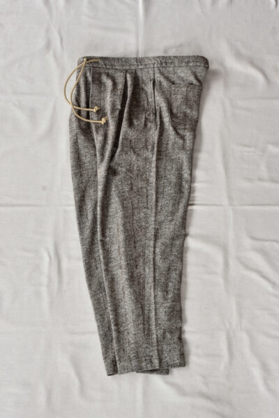 Frank Leder Dead Stock Limited Rare Vintage Fabric 2 Tuck Drawstring Trousers