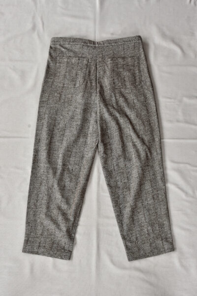 Frank Leder Dead Stock Limited Rare Vintage Fabric 2 Tuck Drawstring Trousers