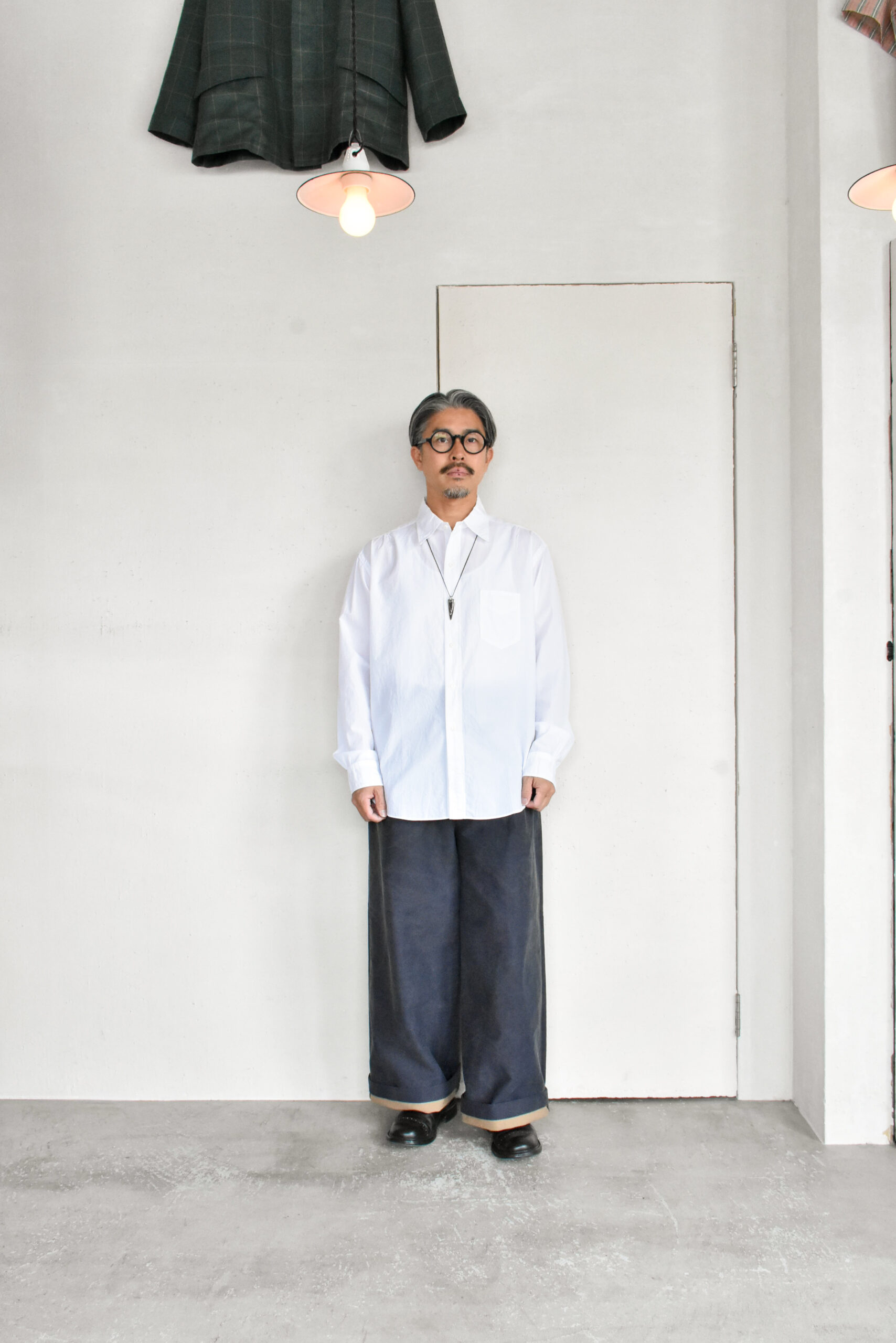 Frank Leder Washed Moleskin Trousers