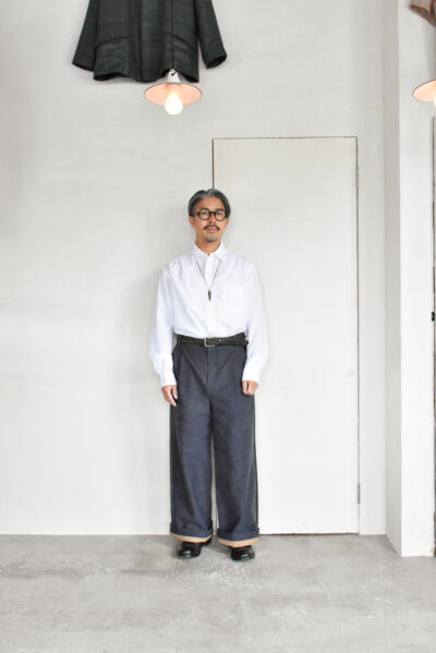 Frank Leder Washed Moleskin Trousers