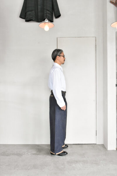 Frank Leder Washed Moleskin Trousers