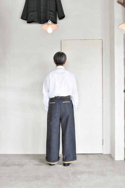 Frank Leder Washed Moleskin Trousers