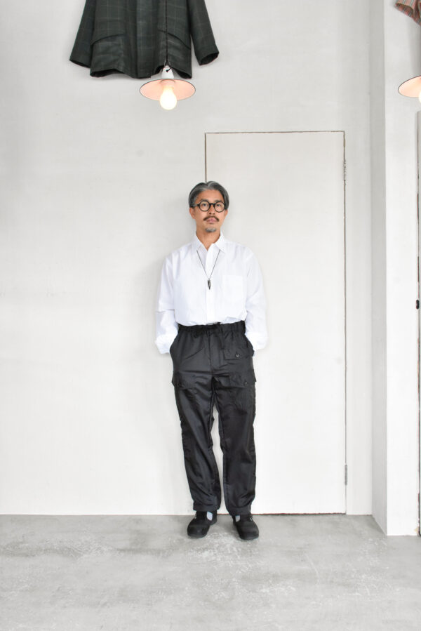 Post O’Alls Town & Country Pants Crinkle Nylon Taffeta Black