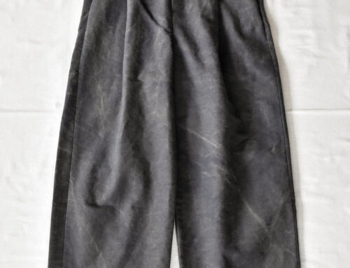 Frank Leder Washed Moleskin Trousers