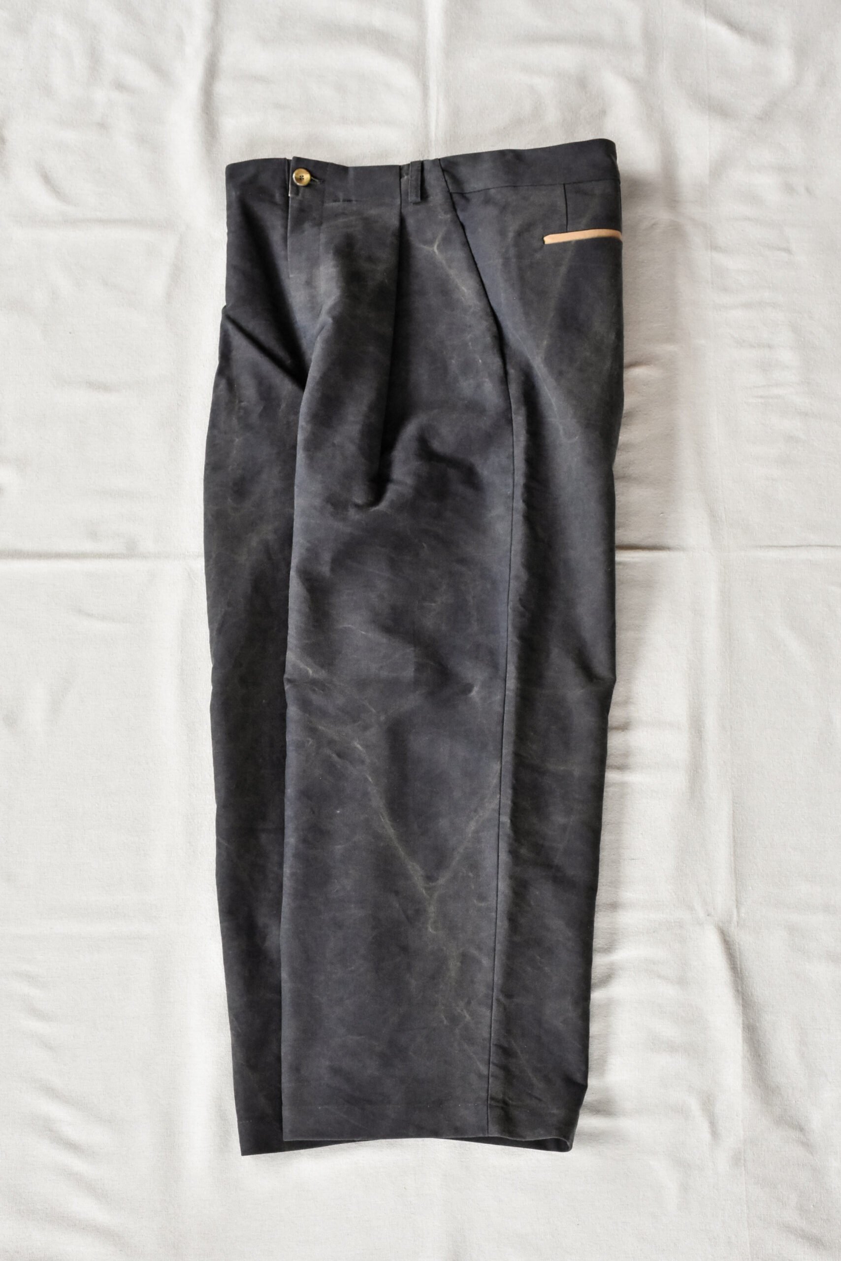 Frank Leder Washed Moleskin Trousers