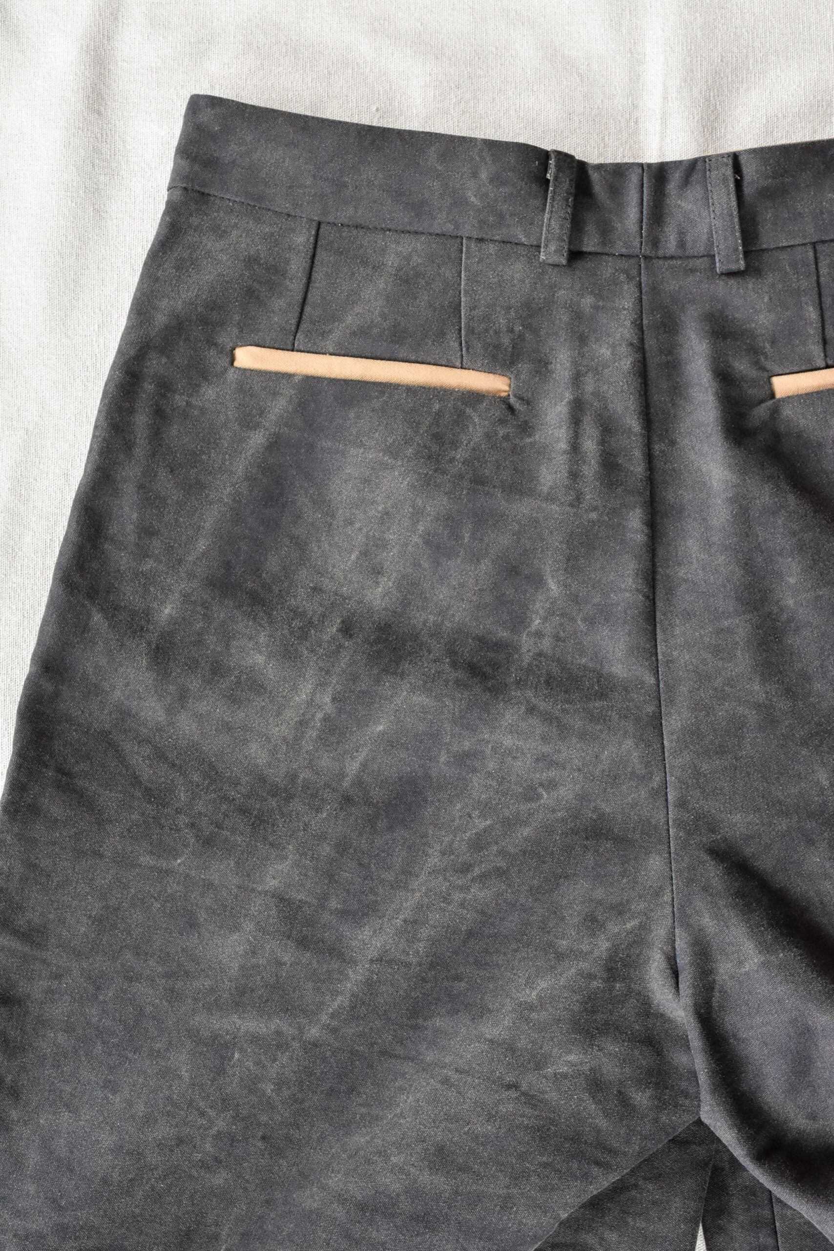 Frank Leder Washed Moleskin Trousers
