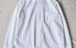 Post O’Alls Original BL Shirt High Count Broadcloth White