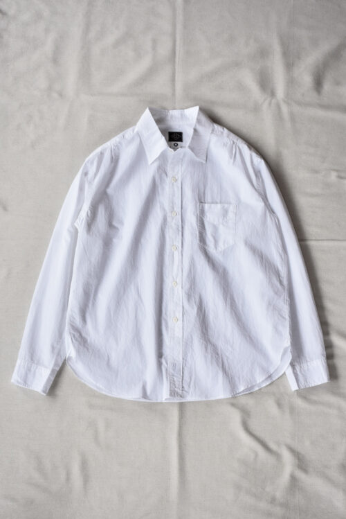 Post O’Alls Original BL Shirt High Count Broadcloth White
