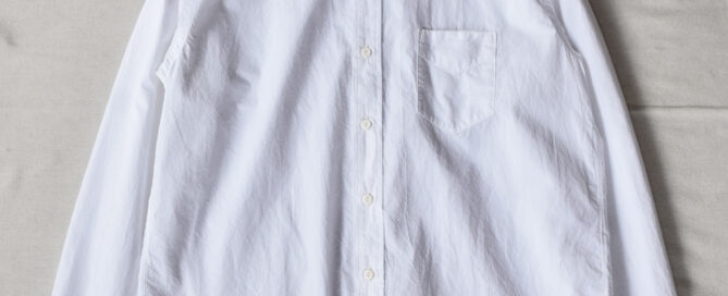 Post O’Alls Original BL Shirt High Count Broadcloth White