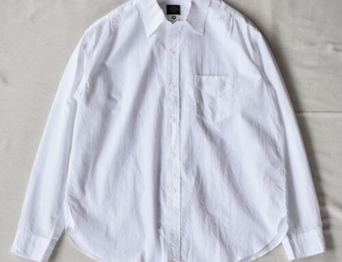 Post O’Alls Original BL Shirt High Count Broadcloth White