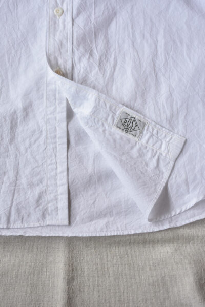 Post O’Alls Original BL Shirt High Count Broadcloth White
