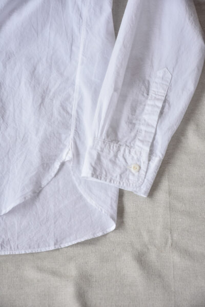 Post O’Alls Original BL Shirt High Count Broadcloth White