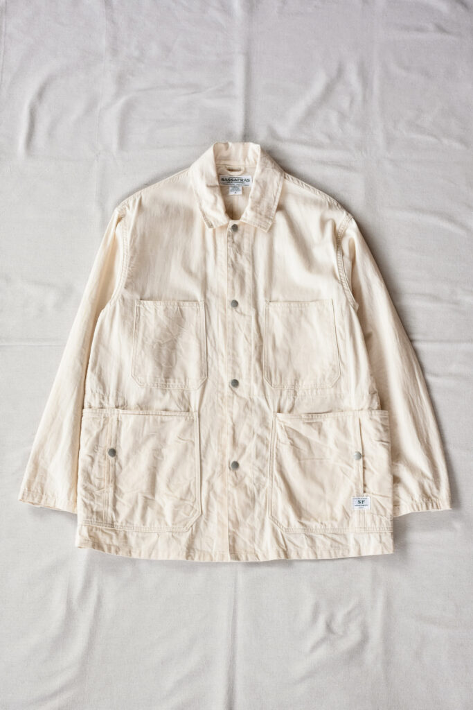 SASSAFRAS Green Thumb Jacket 8oz Denim Natural