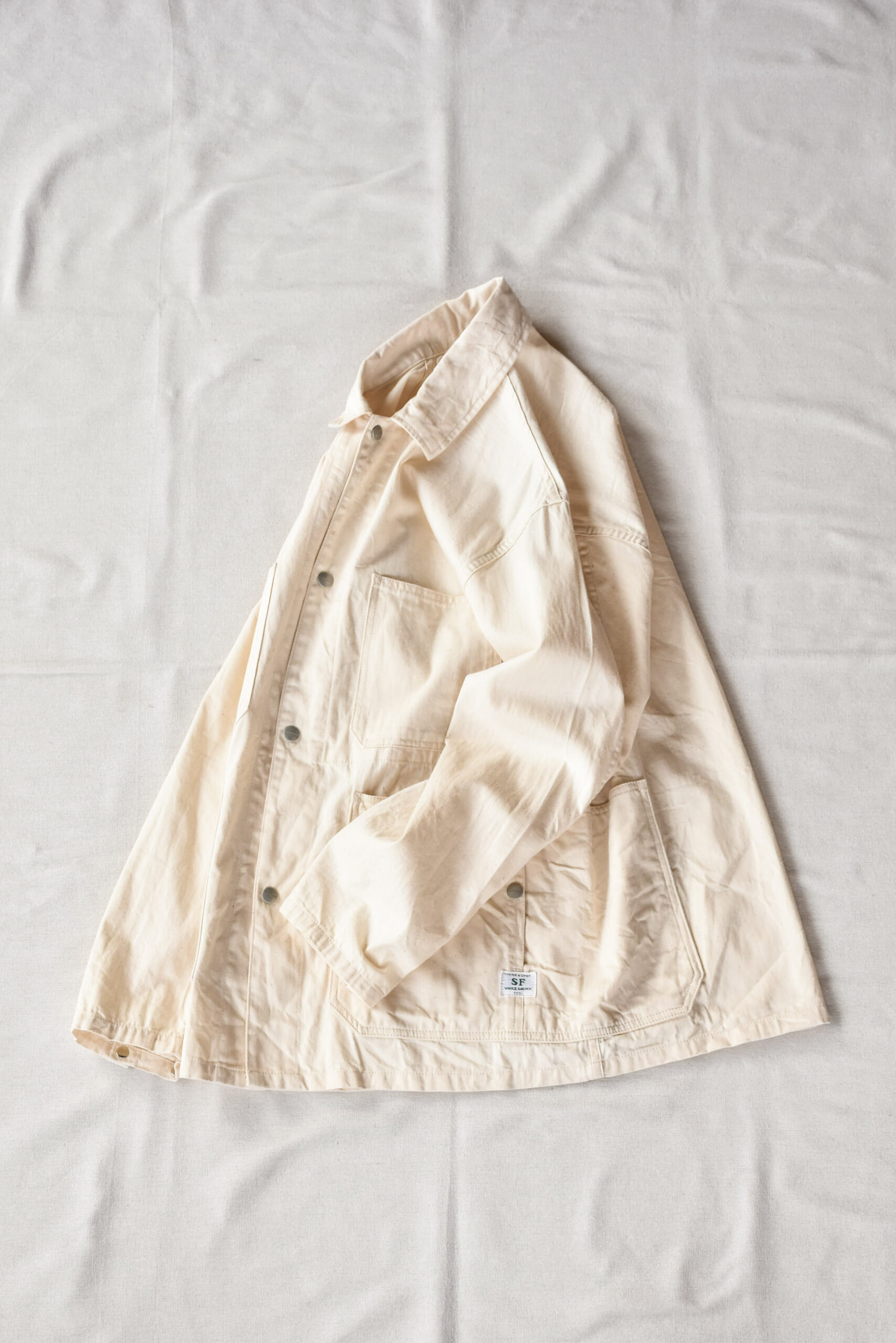 SASSAFRAS Green Thumb Jacket 8oz Denim Natural