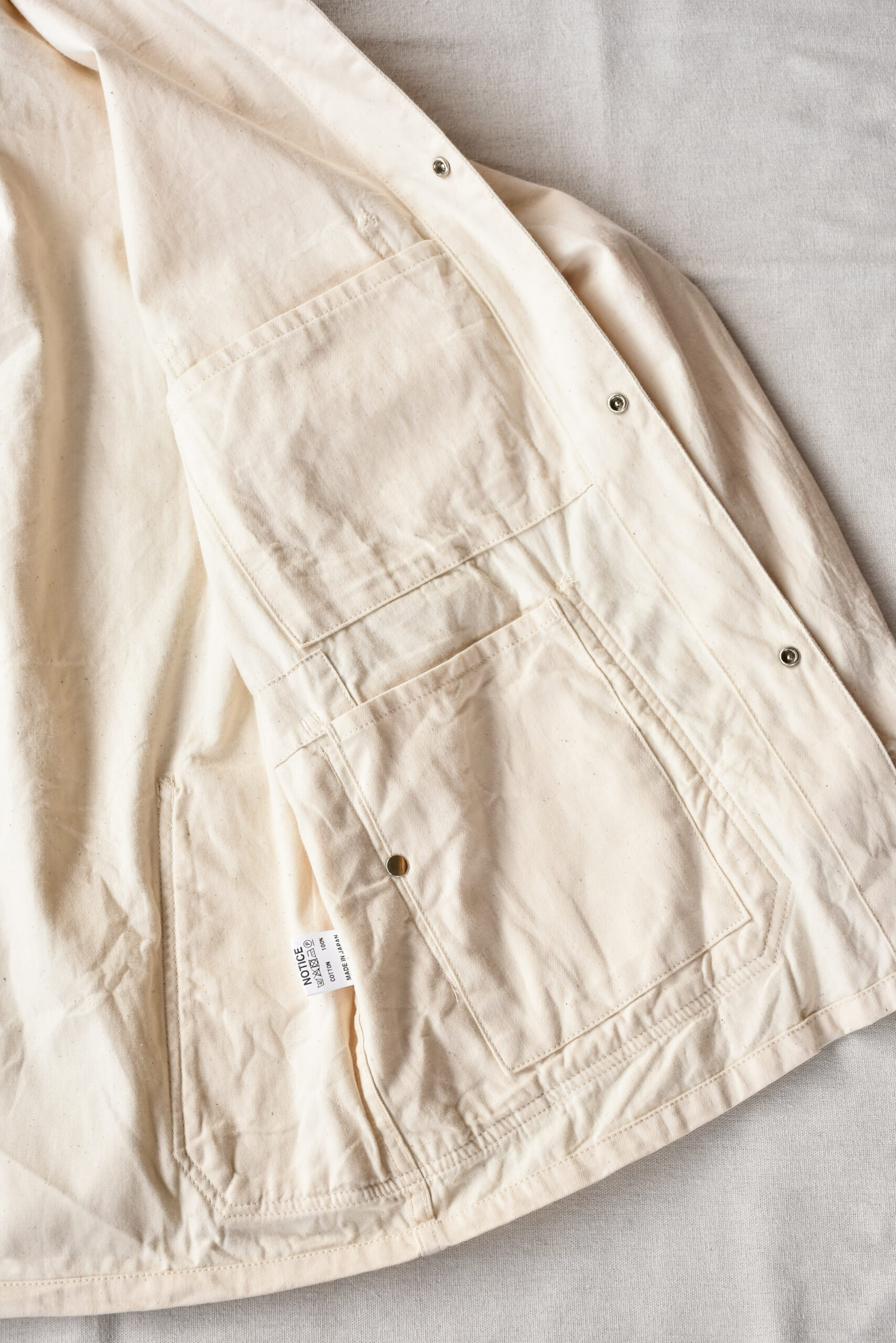 SASSAFRAS Green Thumb Jacket 8oz Denim Natural