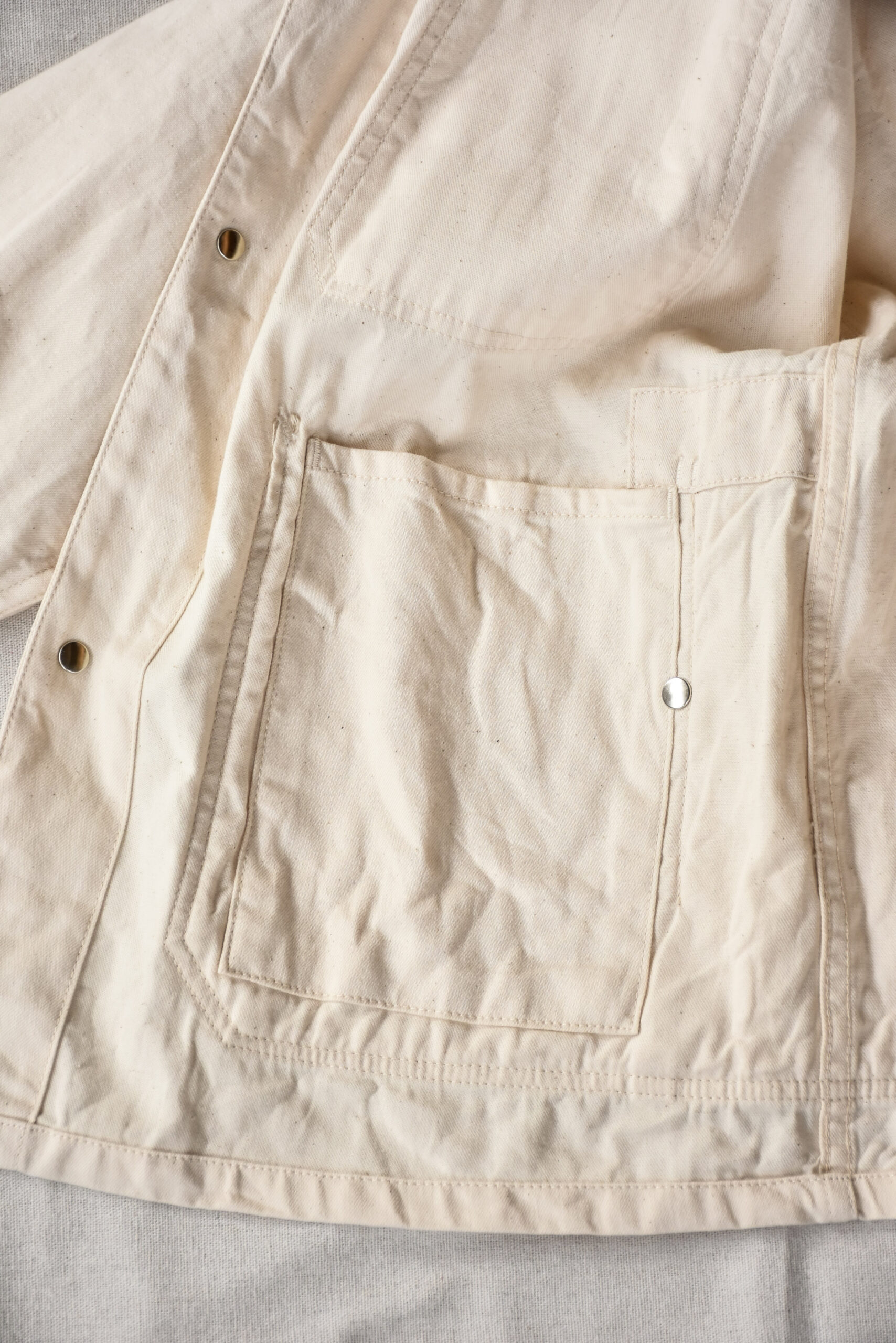 SASSAFRAS Green Thumb Jacket 8oz Denim Natural