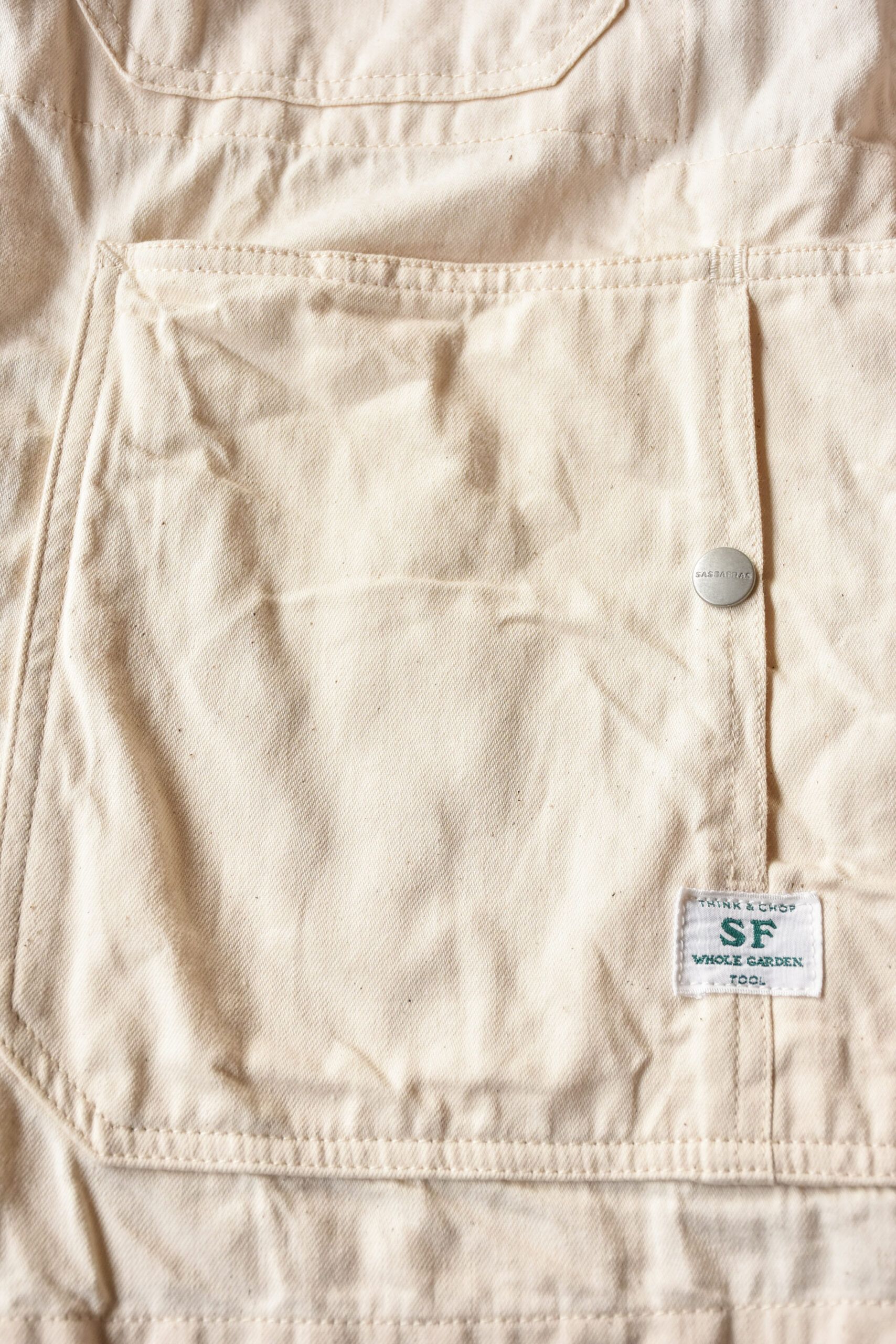 SASSAFRAS Green Thumb Jacket 8oz Denim Natural