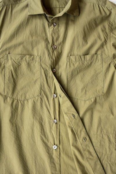 HOPPER'S BRUNCH Shirts Jacket Washer Typewriter Olive