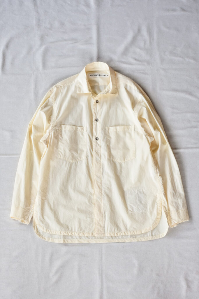 HOPPER'S BRUNCH Shirts Jacket  Washer Typewriter Ivory