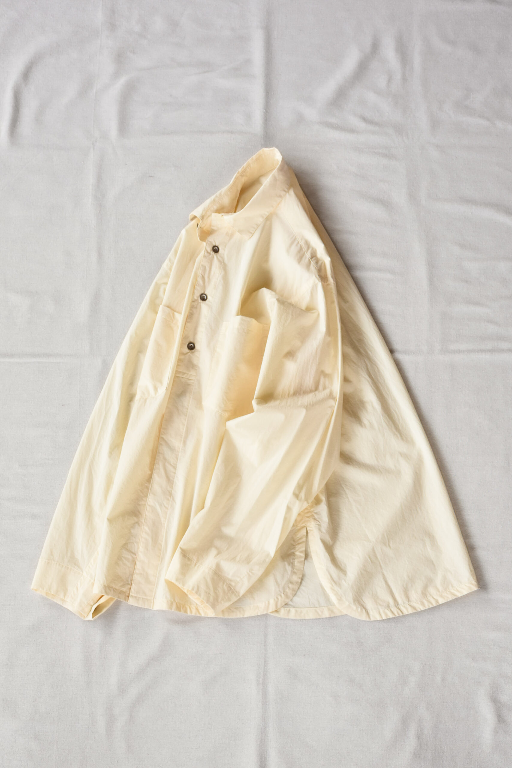 HOPPER'S BRUNCH Shirts Jacket Washer Typewriter Ivory