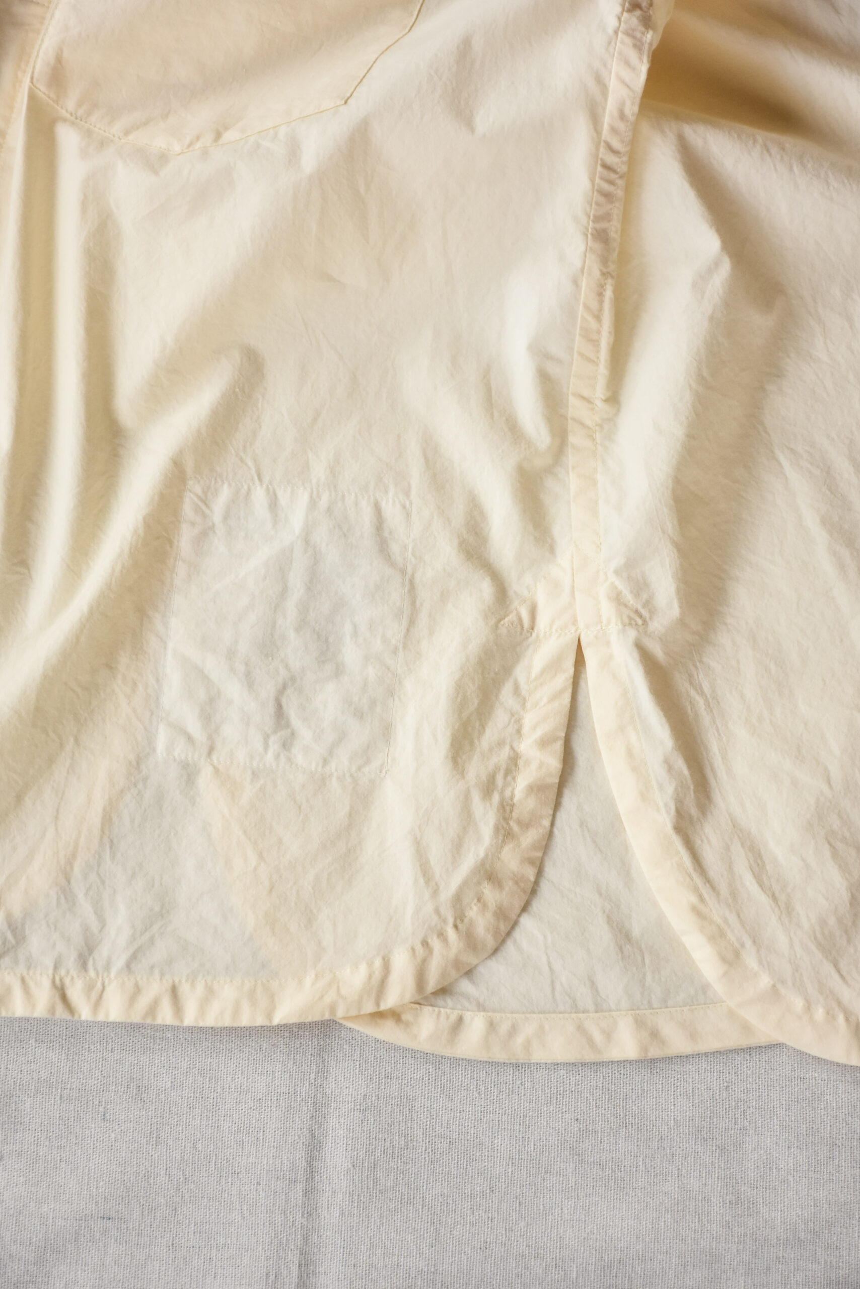 HOPPER'S BRUNCH Shirts Jacket Washer Typewriter Ivory