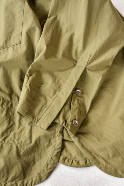 HOPPER'S BRUNCH Shirts Jacket Washer Typewriter Olive