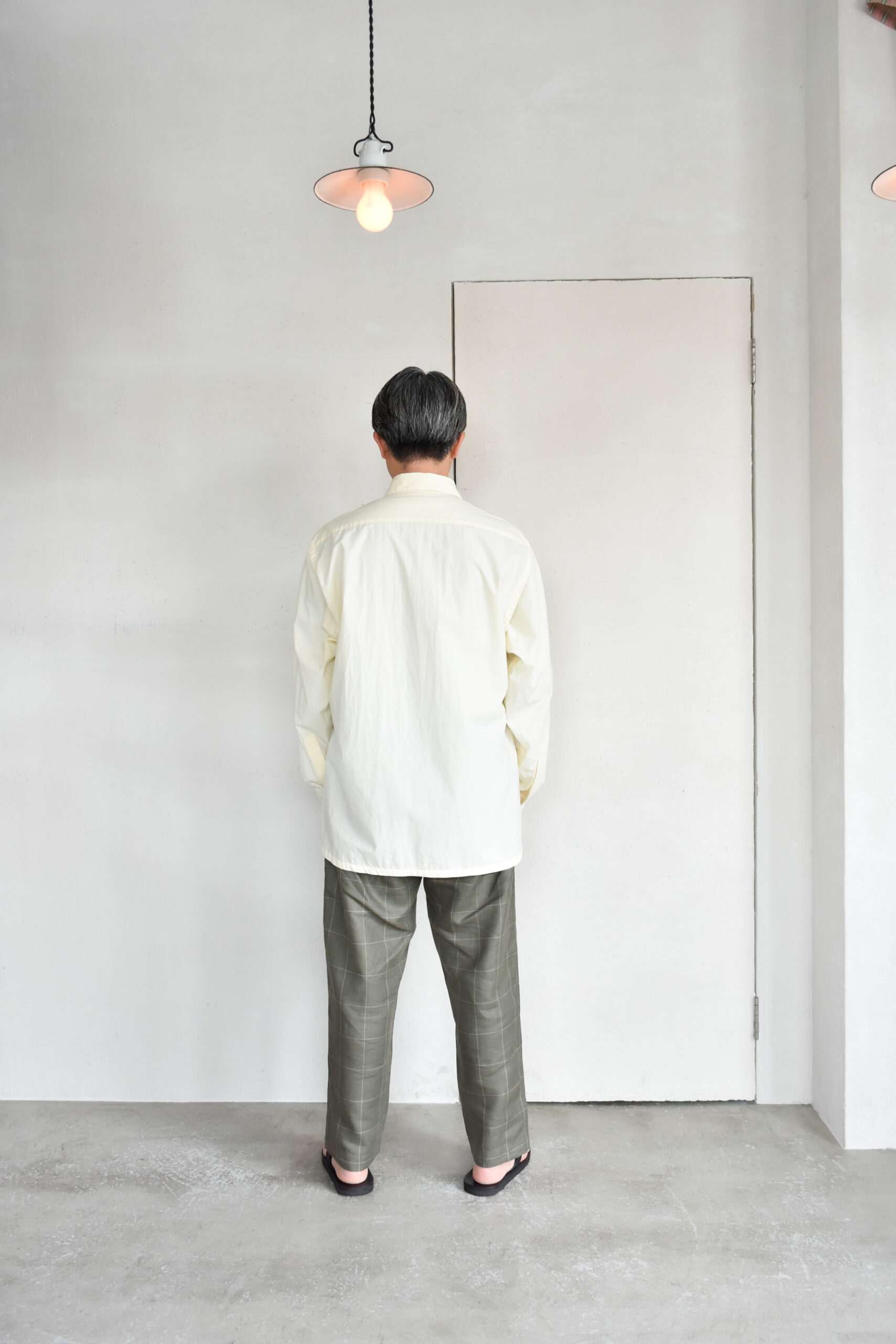 HOPPER'S BRUNCH Shirts Jacket Washer Typewriter Ivory